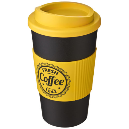 Gobelet isotherme personnalisable et 100% recyclable Americano® 350 ml avec grip Gobelet isotherme personnalisable et 100% recyclable Americano® 350 ml avec grip