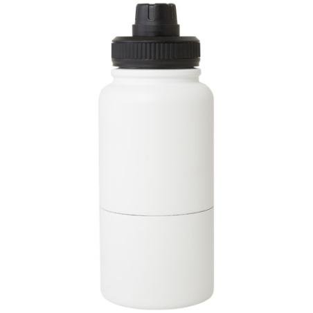 Gourde de sport personnalisée avec isolation en acier inoxydable certifiée RCS 840 ml Dupeca Gourde de sport personnalisée avec isolation en acier inoxydable certifiée RCS 840 ml Dupeca