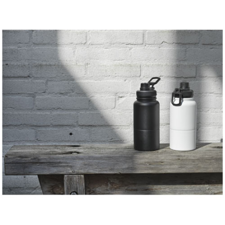 Gourde de sport personnalisée avec isolation en acier inoxydable certifiée RCS 840 ml Dupeca Gourde de sport personnalisée avec isolation en acier inoxydable certifiée RCS 840 ml Dupeca