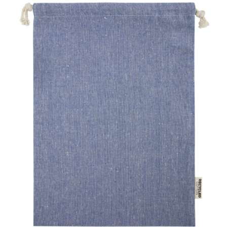 Grande pochette cadeau Pheebs en coton recyclé GRS 150 g/m² de 4 L Grande pochette cadeau Pheebs en coton recyclé GRS 150 g/m² de 4 L