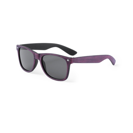 Lunettes de soleil personnalisables effet bois vielli Leychan