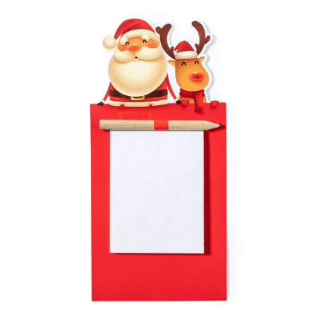 Magnet bloc-notes publicitaire de noël Larry Magnet bloc-notes publicitaire de noël Larry