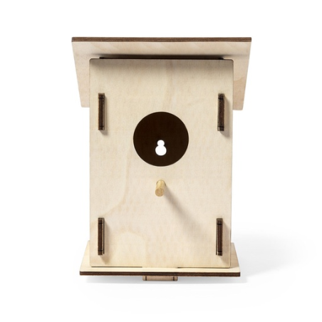 Maison en bois pour oiseau personnalisable Pecker