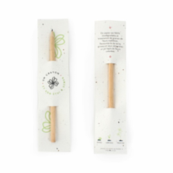 Marque-page papier graines...