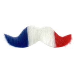 Moustache de supporter...