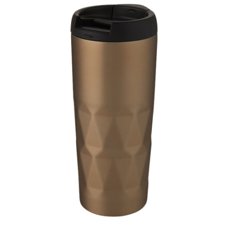 Mug istoherme personnalisable Prism de 450&nbsp;ml en inox