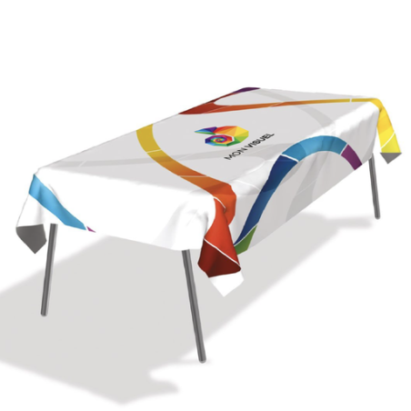 Nappe personnalisable en polyester recyclé - Made in france - 150/240 cm Nappe personnalisable en polyester recyclé - Made in france - 150/240 cm