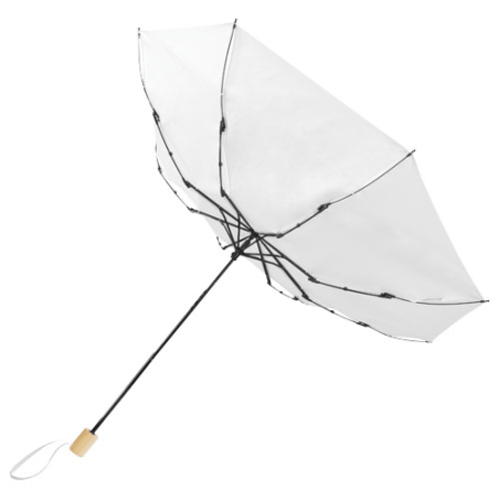Parapluie pliable & tempête publicitaire en PET recyclé - Ø98cm - Birgit