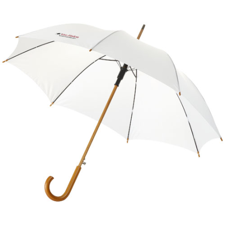 Parapluie publicitaire poignée et mât en bois - Ø106cm - Kyle