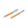 Parure de stylo et roller avec cuir recyclé Vincen Parure de stylo et roller avec cuir recyclé Vincen
