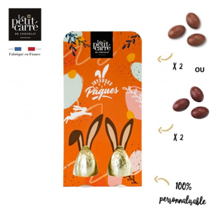 Pochette 2 Oeufs personnalisé