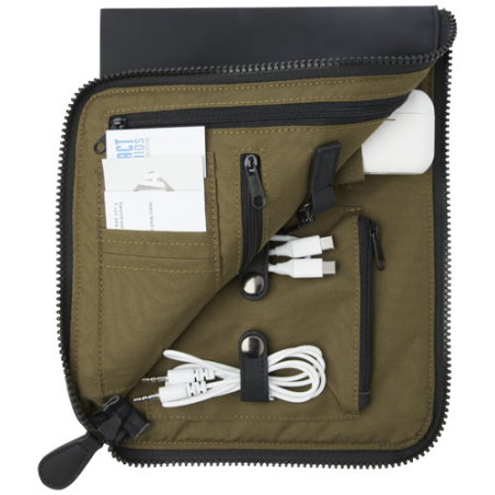 Pochette de voyage personnalisable Turner 25 cm x 18 cm RPET certifié GRS Pochette de voyage personnalisable Turner 25 cm x 18 cm RPET certifié GRS