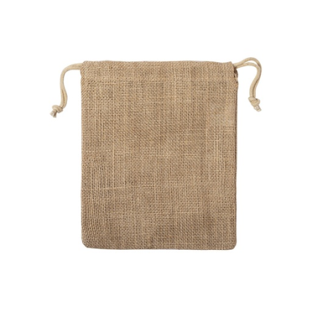 Pochette publicitaire en jute 16 x 20 cm Lesky Pochette publicitaire en jute 16 x 20 cm Lesky