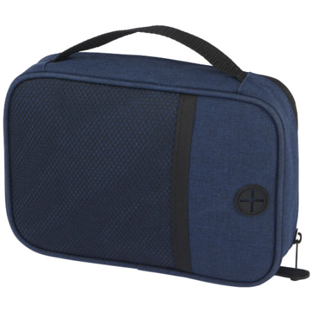 Pochette de voyage personnalisée Ross en RPET certifié GRS de 1 L Pochette de voyage personnalisée Ross en RPET certifié GRS de 1 L