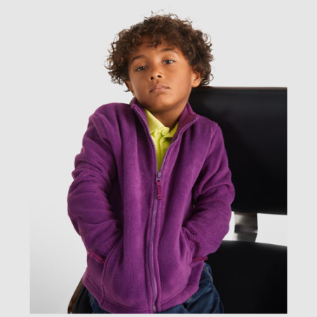 Polaire personnalisable en polyester 300g/m² zippée Artic pour enfant - 4 à 12 ans