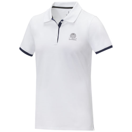 Polo publicitaire Morgan deux tons femme - XS à XXL Polo publicitaire Morgan deux tons femme - XS à XXL