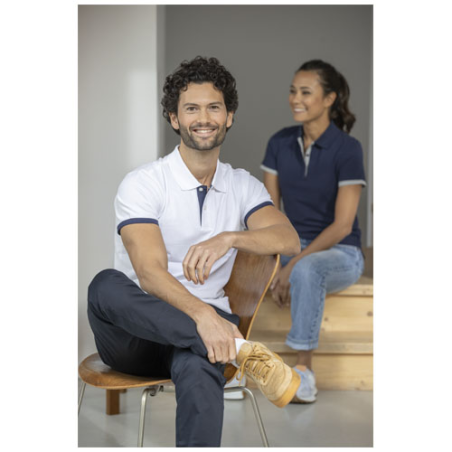 Polo publicitaire Morgan deux tons femme - XS à XXL Polo publicitaire Morgan deux tons femme - XS à XXL