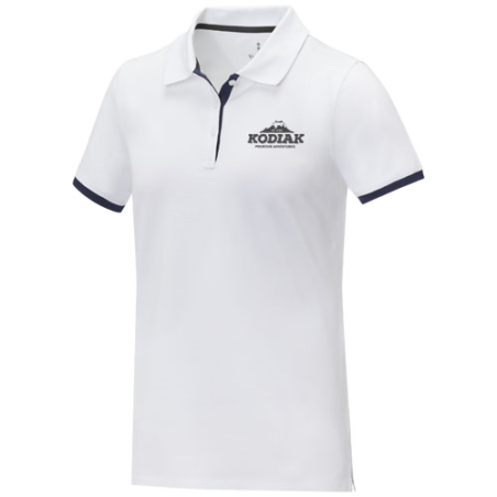 Polo publicitaire Morgan deux tons femme - XS à XXL Polo publicitaire Morgan deux tons femme - XS à XXL