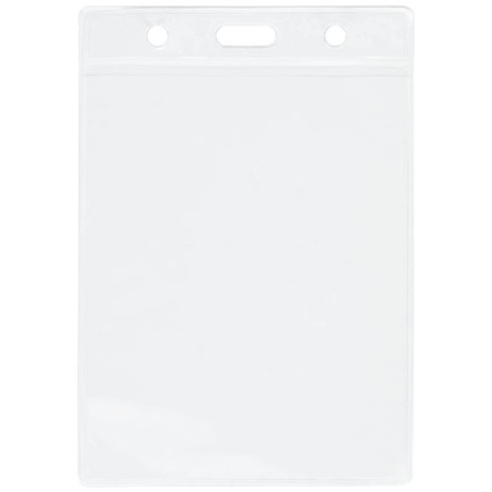 Porte-badge personnalisable pour tour de cou 3 trous - 9,4 x 8,3 cm - Lorenzo Porte-badge personnalisable pour tour de cou 3 trous - 9,4 x 8,3 cm - Lorenzo