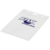Porte-badge personnalisable pour tour de cou 3 trous - 9,4 x 8,3 cm - Lorenzo Porte-badge personnalisable pour tour de cou 3 trous - 9,4 x 8,3 cm - Lorenzo