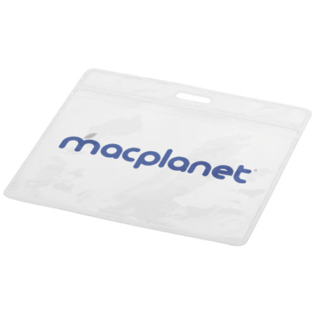 Porte-badge personnalisable transparent Serge Porte-badge personnalisable transparent Serge