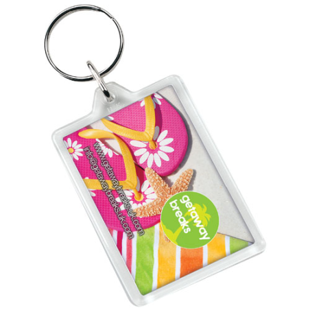 Porte-clés personnalisé C1 rectangulaire Vito Porte-clés personnalisé C1 rectangulaire Vito