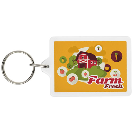 Porte-clés personnalisé C1 rectangulaire Vito Porte-clés personnalisé C1 rectangulaire Vito