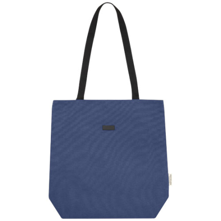 Sac shopping personnalisé Joey de 14&nbsp;L en toile recyclée GRS avec compartiment ordinateur 15"