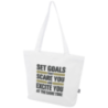 Sac shopping personnalisé de 20 L avec fermeture éclair recyclé en RPET 600D GRS - Panama Sac shopping personnalisé de 20 L avec fermeture éclair recyclé en RPET 600D GRS - Panama