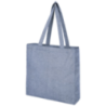 Sac shopping publicitaire Pheebs en polycoton recyclé avec soufflet 210 gr/m² 13L Sac shopping publicitaire Pheebs en polycoton recyclé avec soufflet 210 gr/m² 13L