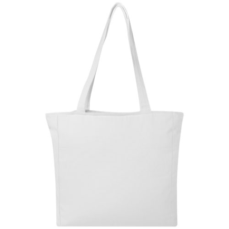 Sac shopping publicitaire en polycoton recyclé Aware™ de 500&nbsp;g/m² - Weekender