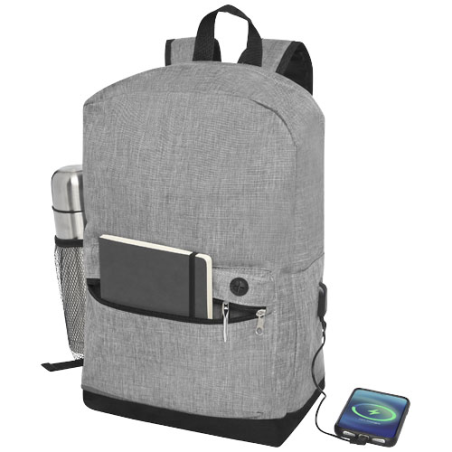 Sac à dos publicitaire Hoss professionnel pour ordinateur portable de 15,6" 16L Sac à dos publicitaire Hoss professionnel pour ordinateur portable de 15,6" 16L