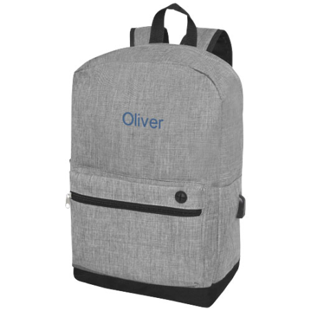Sac à dos publicitaire Hoss professionnel pour ordinateur portable de 15,6" 16L Sac à dos publicitaire Hoss professionnel pour ordinateur portable de 15,6" 16L