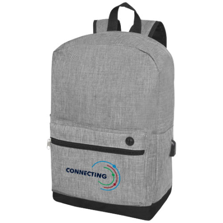 Sac à dos publicitaire Hoss professionnel pour ordinateur portable de 15,6" 16L Sac à dos publicitaire Hoss professionnel pour ordinateur portable de 15,6" 16L