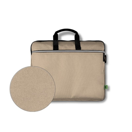 Sacoche personnalisable porte-document et ordinateur portable en RPET