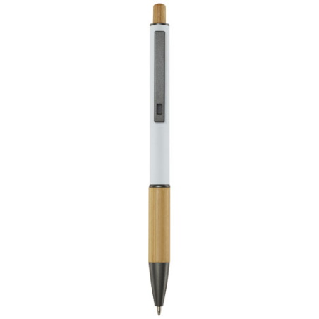 Stylo bille personnalisable en aluminium recyclé Darius encre noire Stylo bille personnalisable en aluminium recyclé Darius encre noire