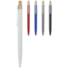 Stylo bille personnalisable en aluminium recyclé Nooshin encre bleue Stylo bille personnalisable en aluminium recyclé Nooshin encre bleue