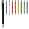 Stylo bille personnalisé rétractable doux au toucher Moneta (encre noire) Stylo bille personnalisé rétractable doux au toucher Moneta (encre noire)