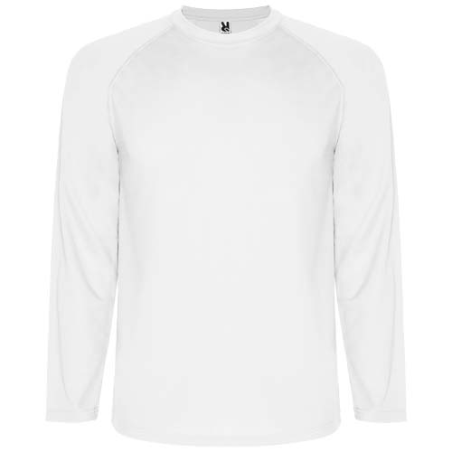 T-shirt de sport personnalisable à manches longues en polyester pour enfants
