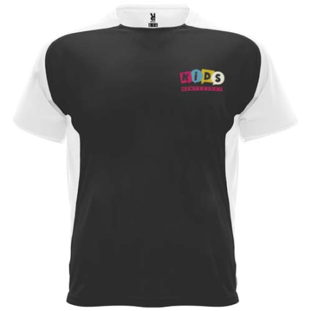 T-shirt de sport publicitaire en polyester 140g/m² à manches courtes Bugatti pour enfant - 4 à 16 ans