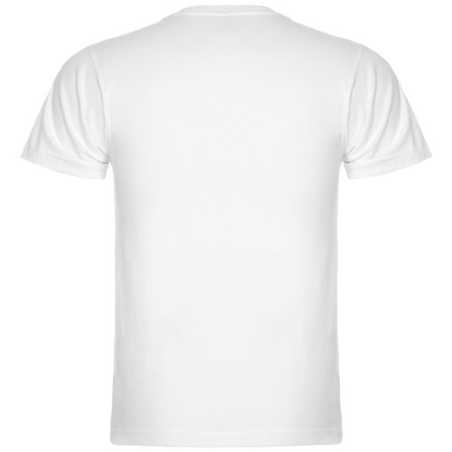 T-shirt publicitaire en coton 150 g/m2 Samoyedo col en V pour homme