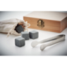 Coffret personnalisé en bambou avec 9 cubes-glaçons en pierre DUNDALK Coffret personnalisé en bambou avec 9 cubes-glaçons en pierre DUNDALK