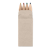 Set de 4 mini crayon de couleur personnalisable PETIT ABIGAIL Set de 4 mini crayon de couleur personnalisable PETIT ABIGAIL