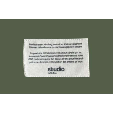 Trousse publicitaire Estelle en coton taille S 100% Bio GOTS 350g/m2 Studio by Hindbag