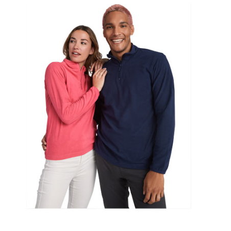 Veste personnalisable en micropolaire 155g/m² Himalaya 1/4 zip pour homme - S à 2XL