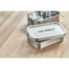 Lunch personnalisable en inox 1,2 L - DOUBLE CHAN Lunch personnalisable en inox 1,2 L - DOUBLE CHAN