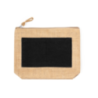 Trousse de toilette personnalisable en jute et coton Kasmie Trousse de toilette personnalisable en jute et coton Kasmie