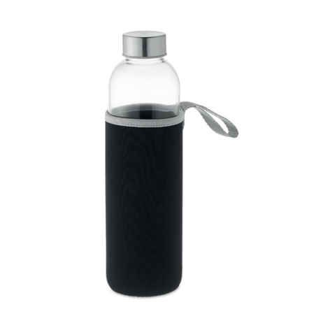 Bouteille en verre personnalisable avec housse en néoprène 750ml Bouteille en verre personnalisable avec housse en néoprène 750ml