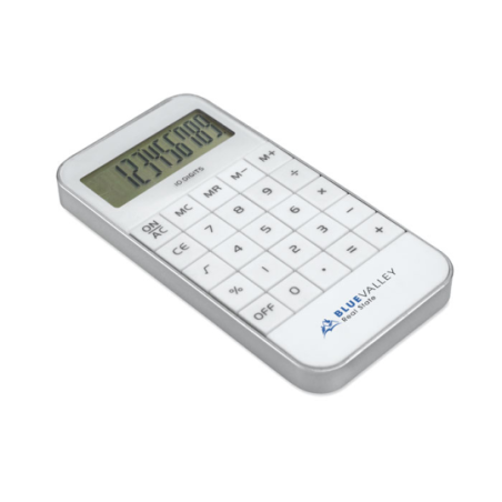 Calculatrice publicitaire en ABS 10 chiffres Calculatrice publicitaire en ABS 10 chiffres