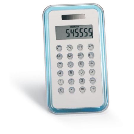 Calculatrice publicitaire dual (pile et solaire) à 8 chiffres Calculatrice publicitaire dual (pile et solaire) à 8 chiffres